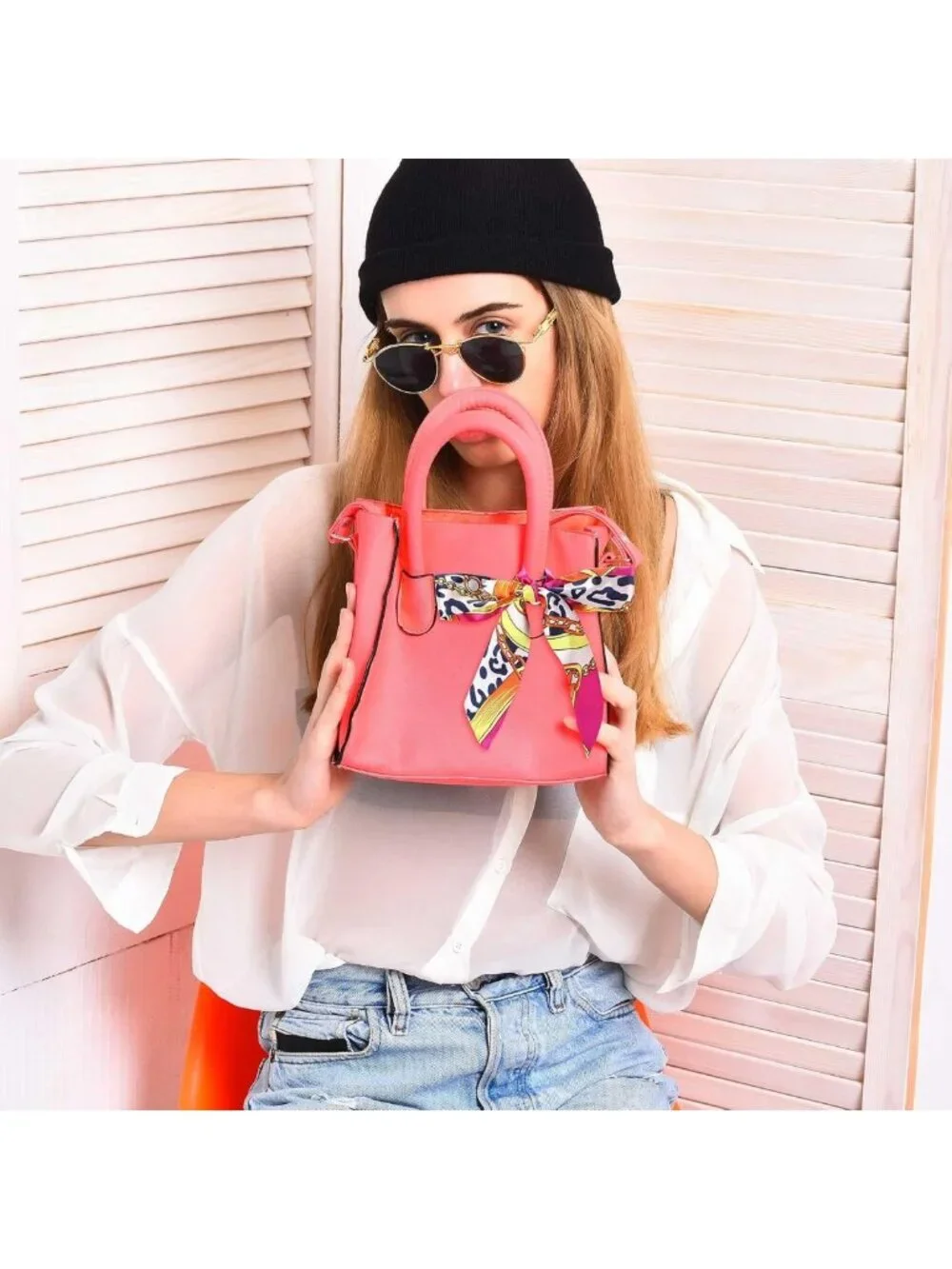 60 Pcs Women's Handbag Scarves | Satin Hair Purse Ribbons & Silk Headbands
